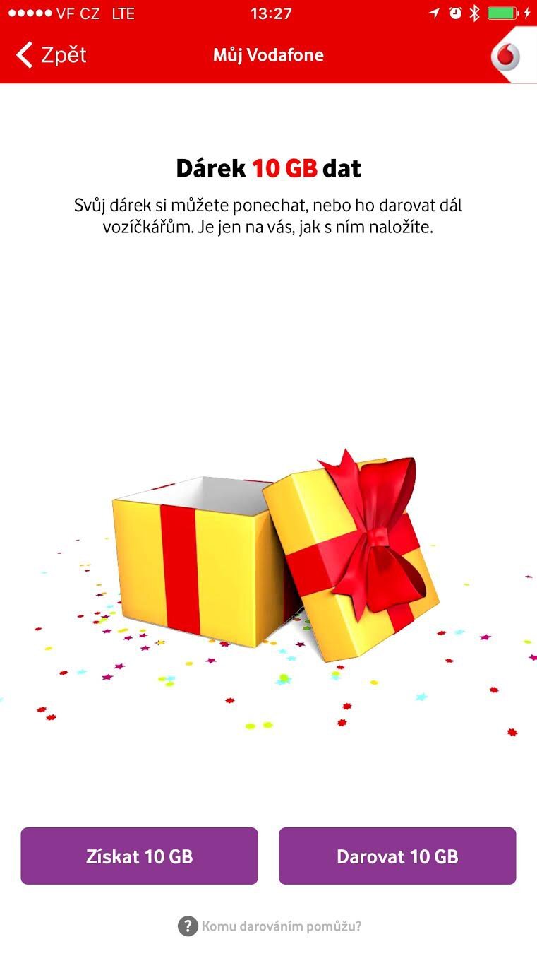 Dárek Vodafonu