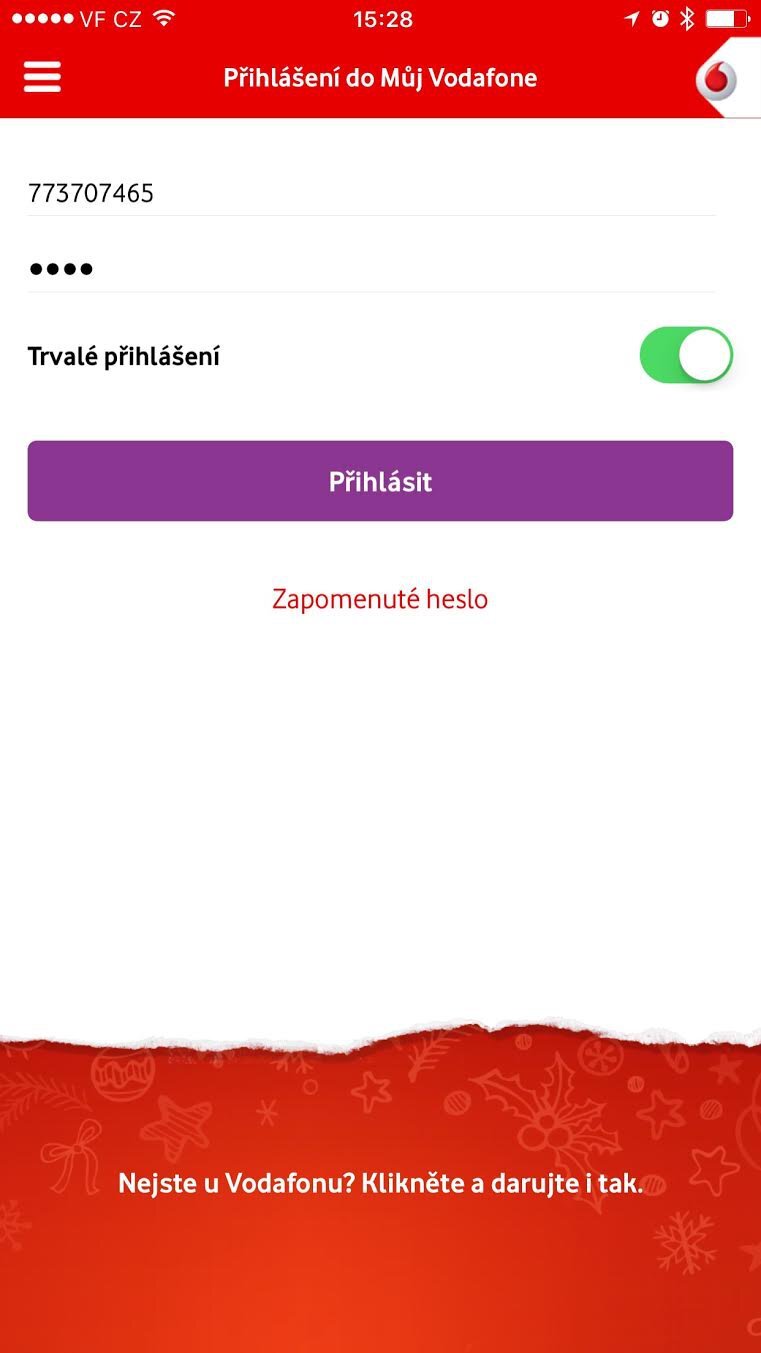 Dárek Vodafonu