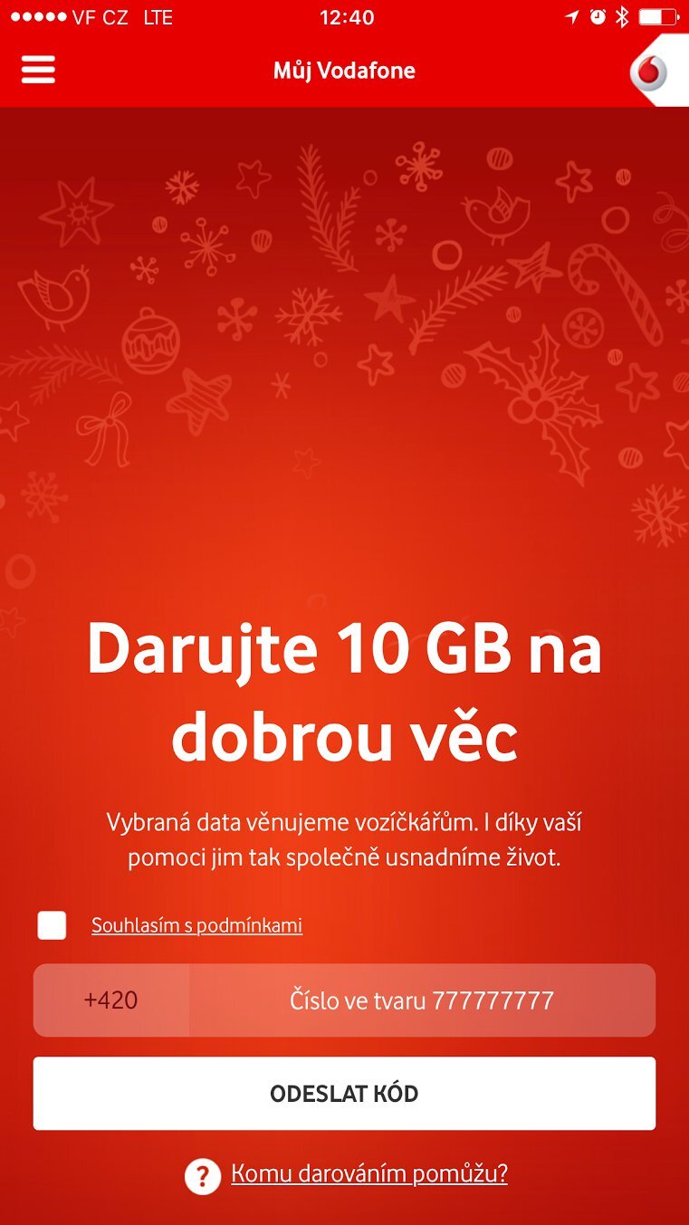 Dárek Vodafonu