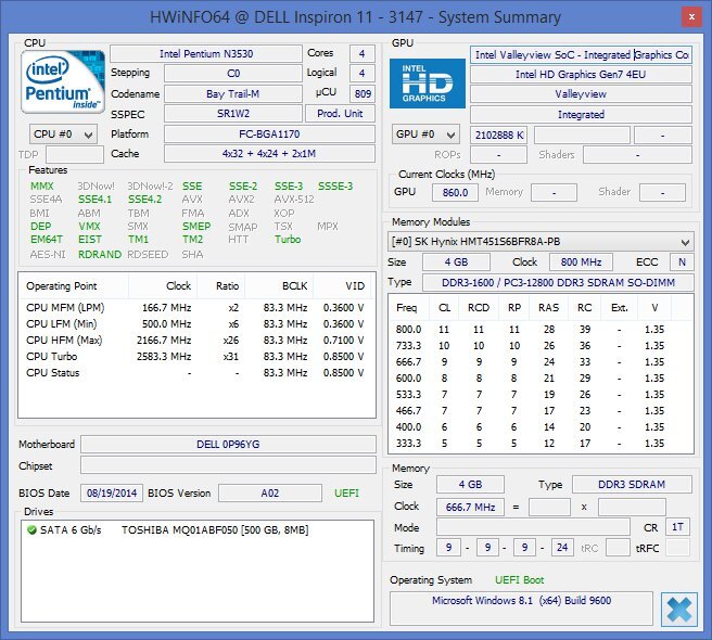 Dell Inspiron 11z Touch