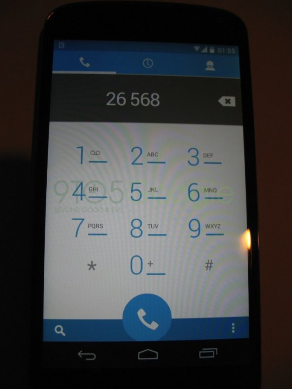 Dialer v Android 4.4 KitKat