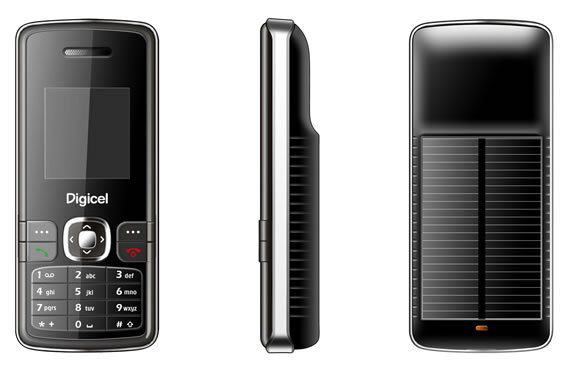 Digicel a ZTE uvedly mobil Coral-200 se solárním panelem