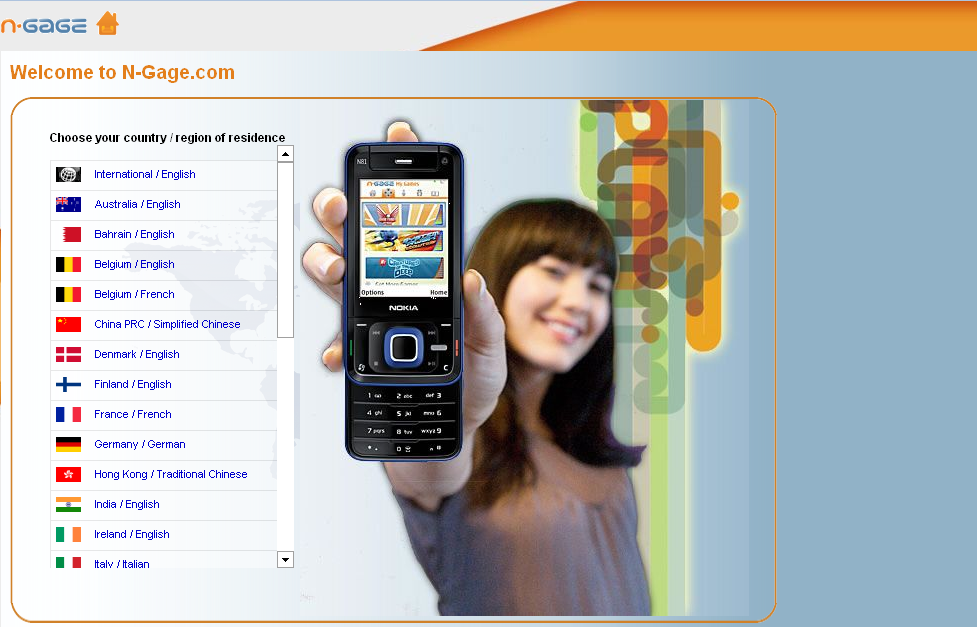 Dnešním dnem ožívá sekce N-Gage her! Celkem přes 30 her!