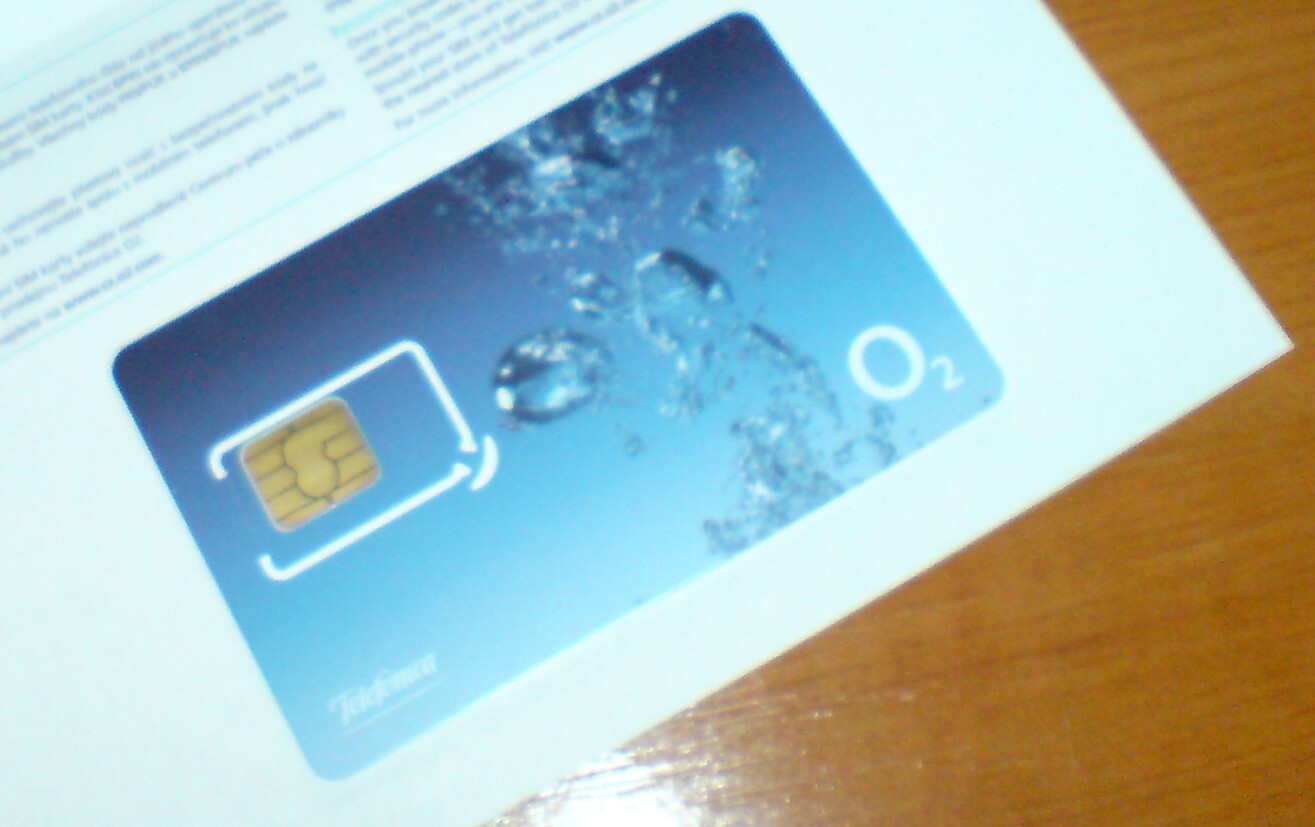 Do redakce dorazila O2 SIM karta s tarifem O2 TXT