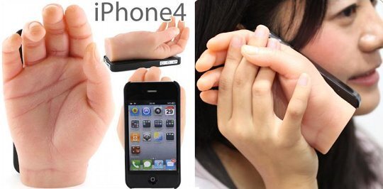 Dokkiri Hand Case for iPhone 4
