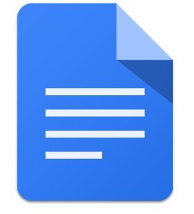 Dokumenty Google ikonka