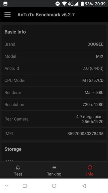 Doogee MIX