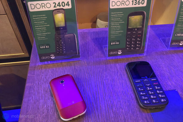 Doro 2404 a Doro 1360