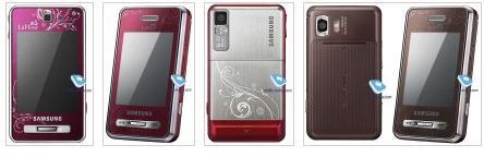 Dotykový Samsung F480 ve dvou speciálních edicích