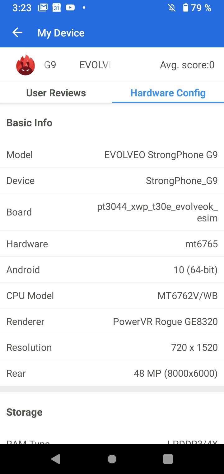 Evolveo StrongPhone G9