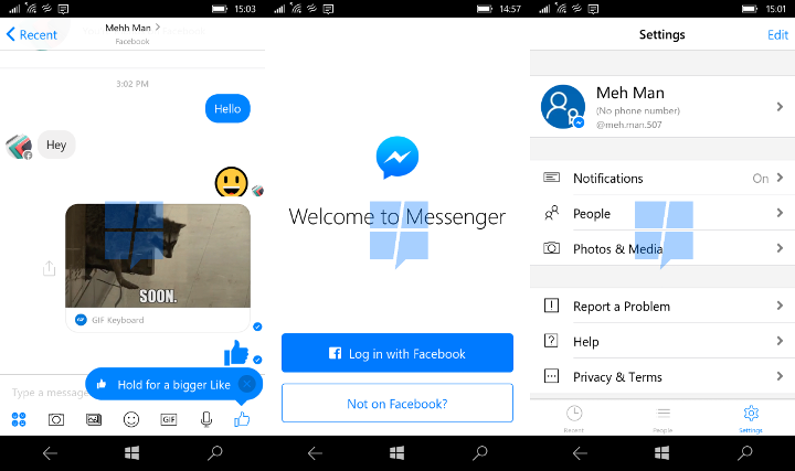 Facebook Messenger (Beta)