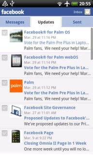 Facebook pro Android