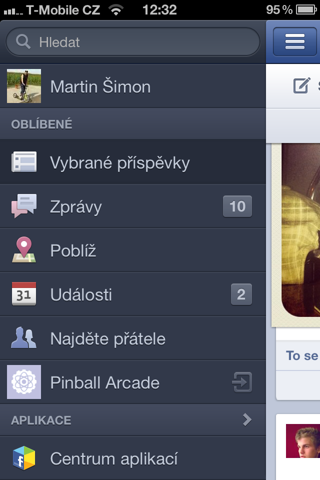 Facebook pro iOS