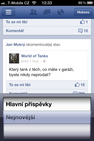 Facebook pro iOS