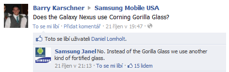 Facebook Samsung