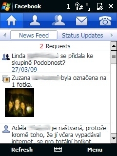 Facebook v mobilu: postřehy, rady, srovnání