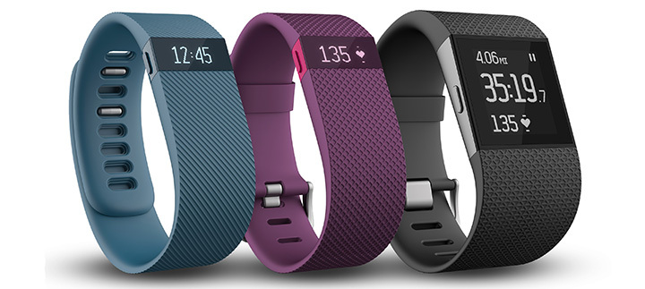 Fitbit Charge, Charge HR a Surge