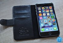 flip cover black eye kůže