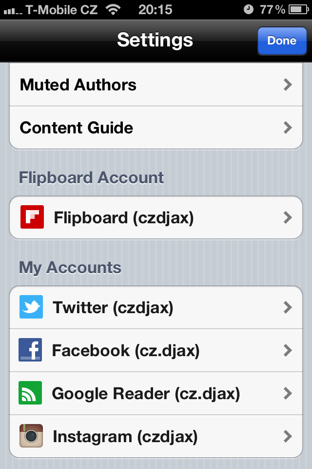 Flipboard pro iPhone