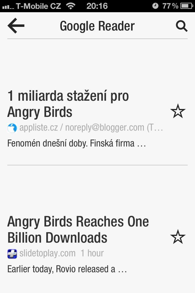 Flipboard pro iPhone