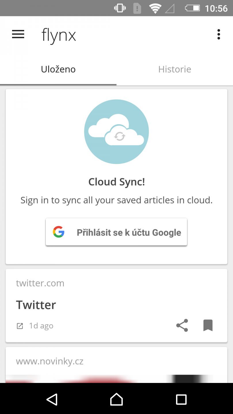 Flynx - Přečtěte si web chytře