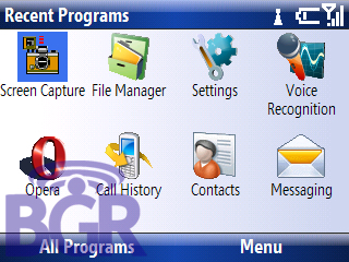 Fotogalerie Windows Mobile 6.1 Standard