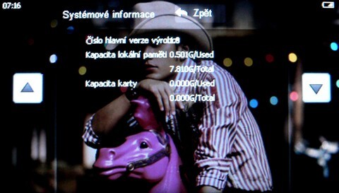 Fun Beat MP4 přehrávač EM815