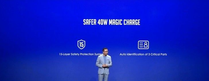 George Zhao CEO Honor 40W charge