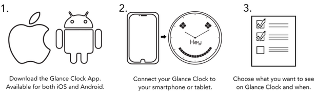 Glance Clock