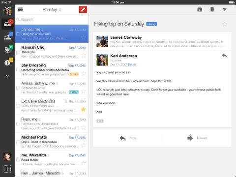 Gmail pro iOS