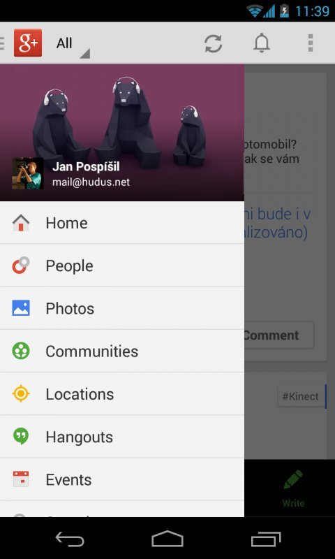 Google+ 4.1