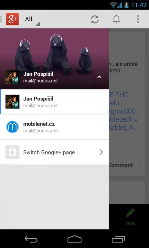 Google+ 4.1