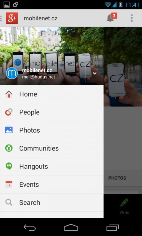 Google+ 4.1