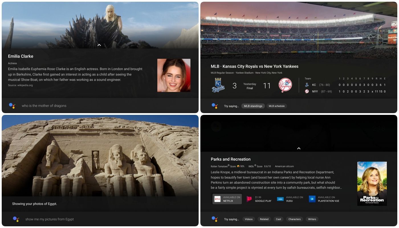 Google Asistent - Android TV