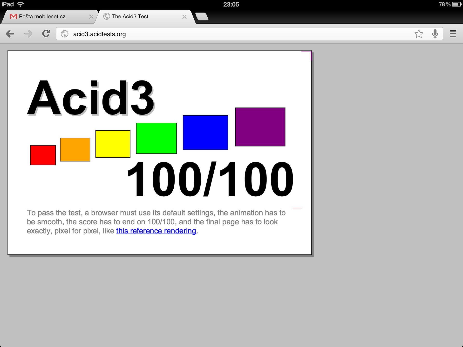 Google Chrome pro iPad