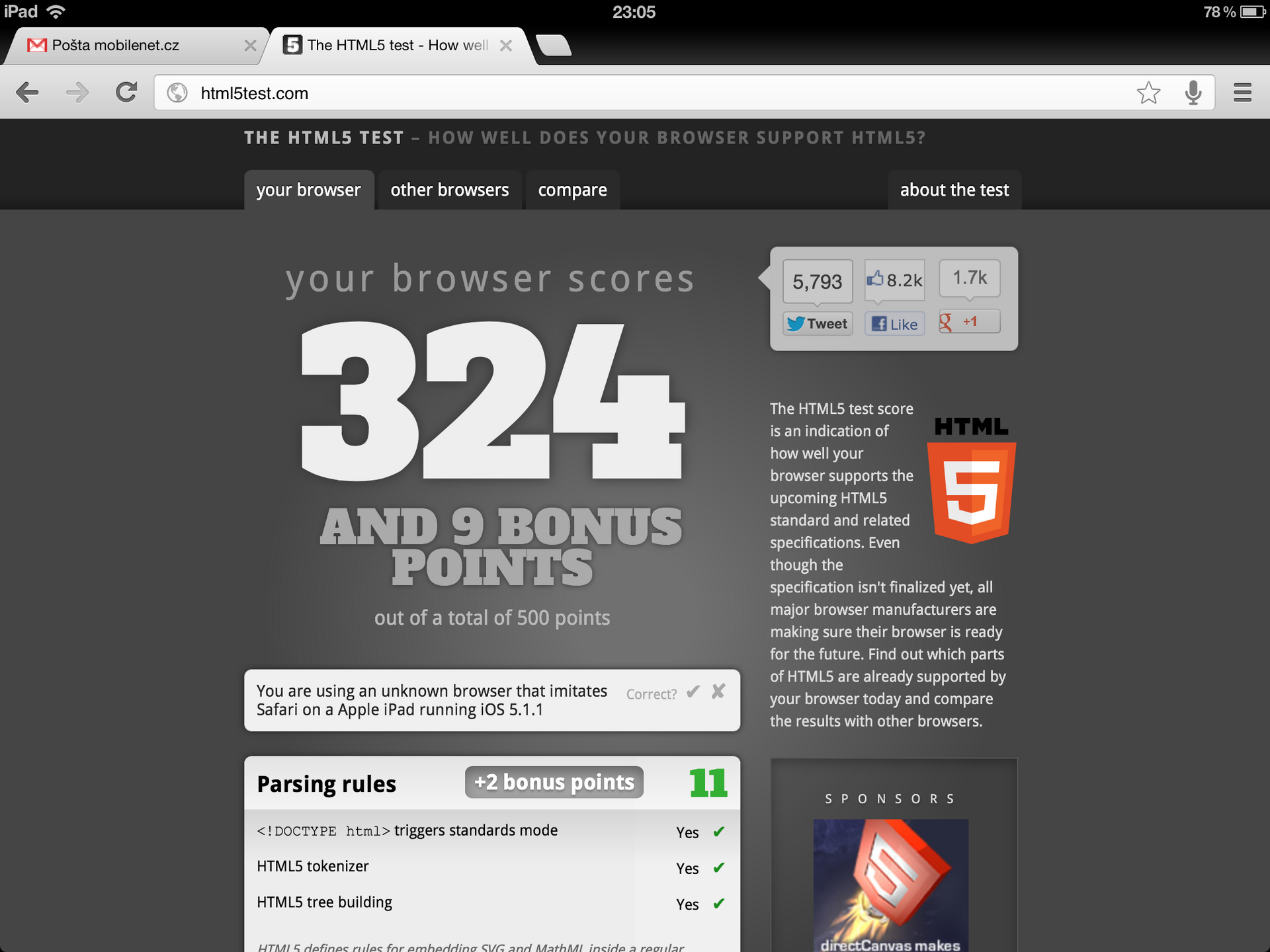 Google Chrome pro iPad