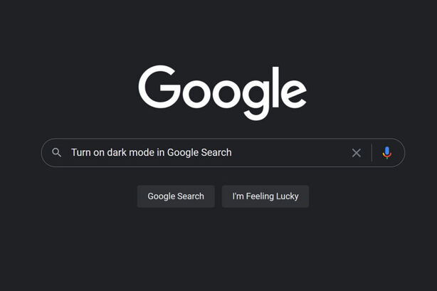 Google dark mode