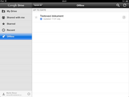 Google Drive pro iPad