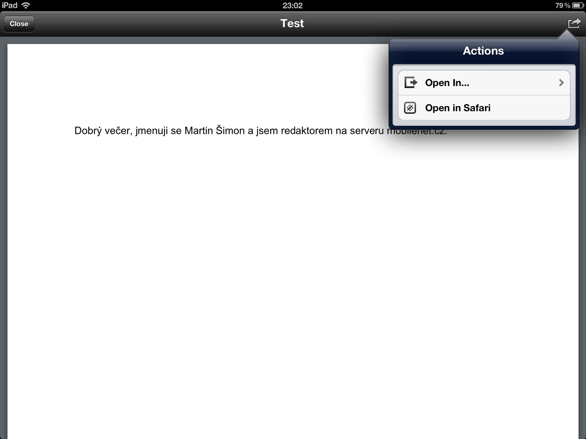 Google Drive pro iPad
