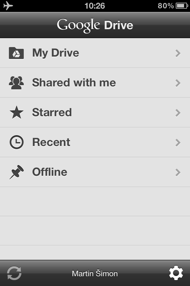 Google Drive pro iPhone