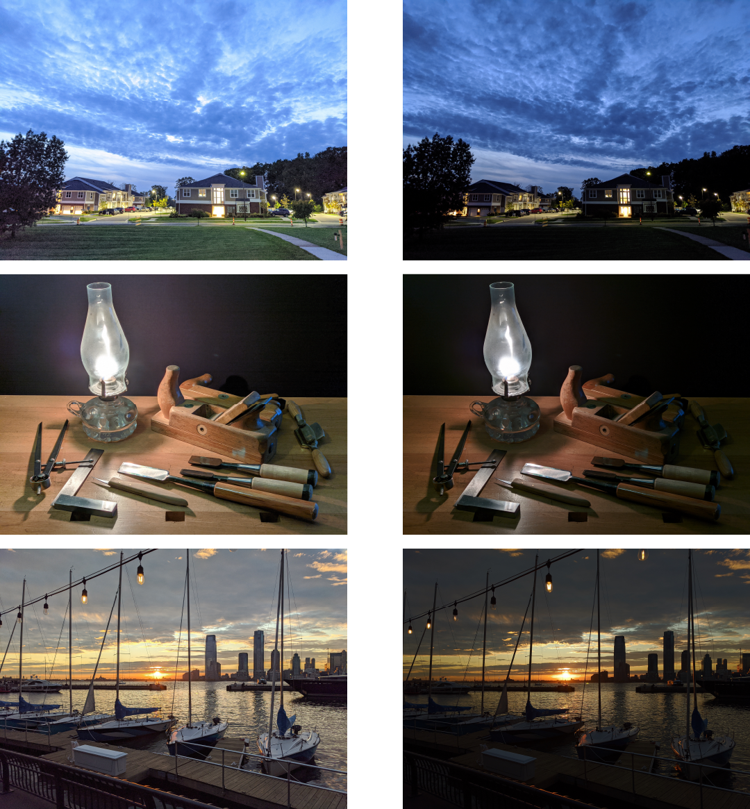 Google duální expozice