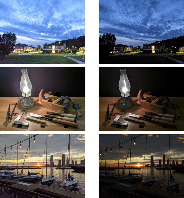 Google duální expozice