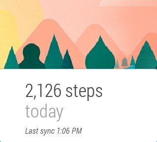 Google Fit na Android Wear