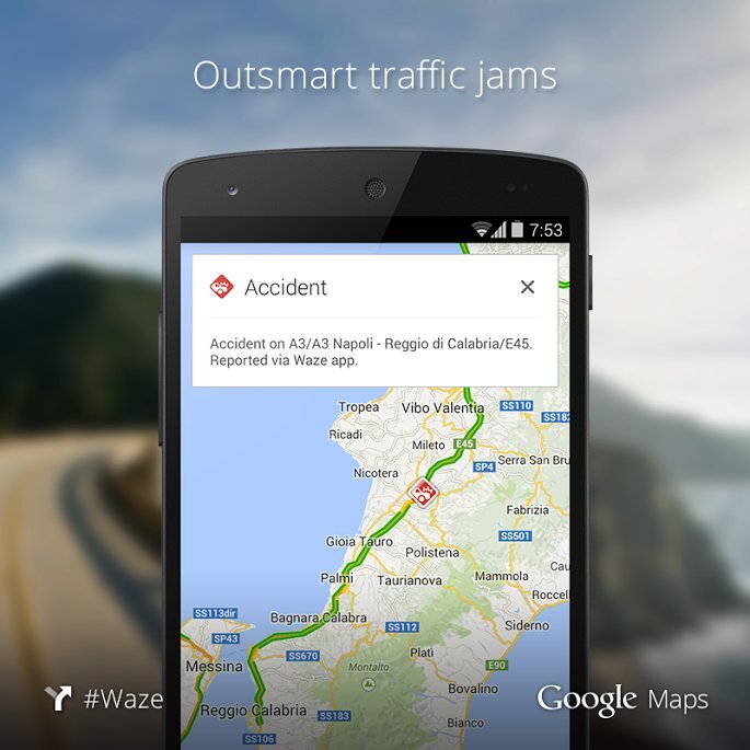 Google integruje dopravní informace z Waze