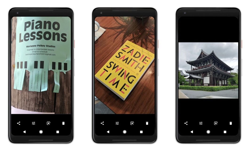 Google Lens - Pixel 2 XL