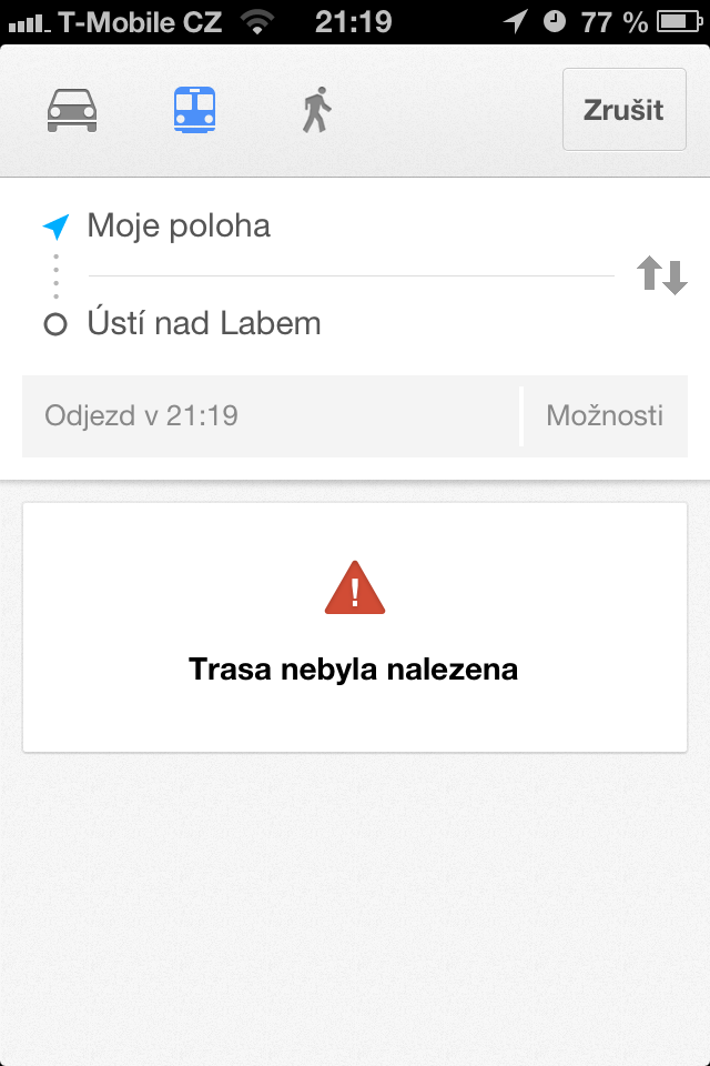 Google Mapy pro iOS