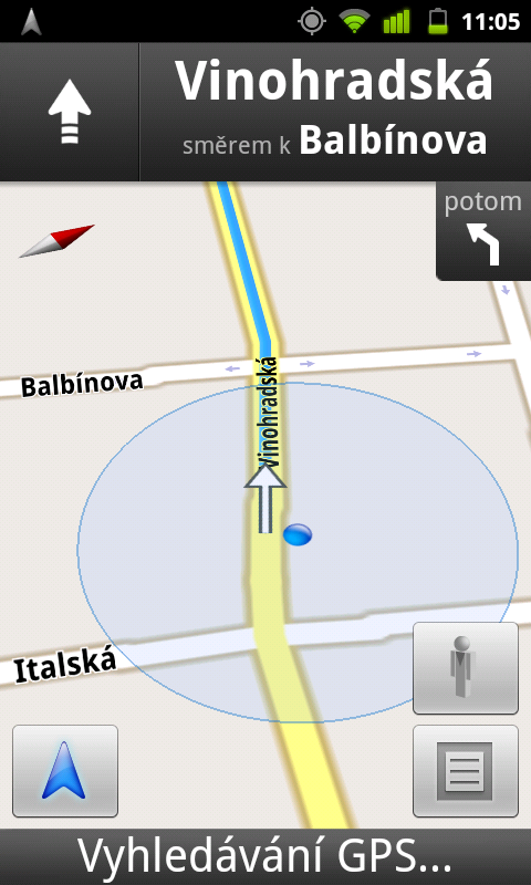 Google navigace v ČR