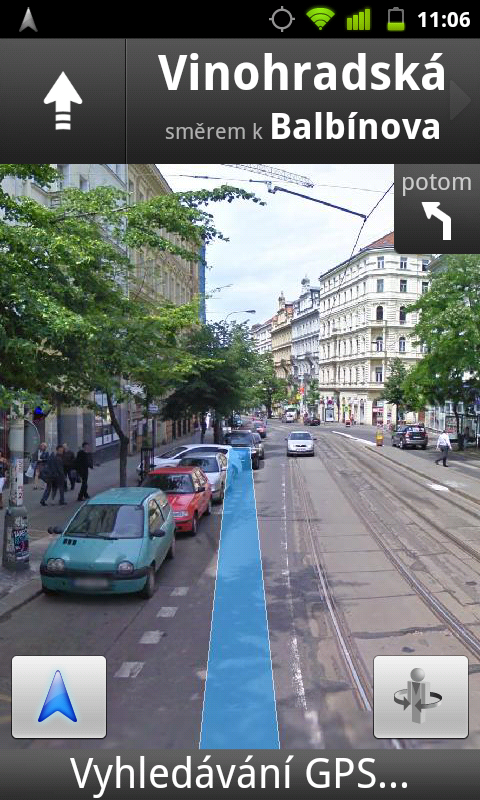 Google navigace v ČR