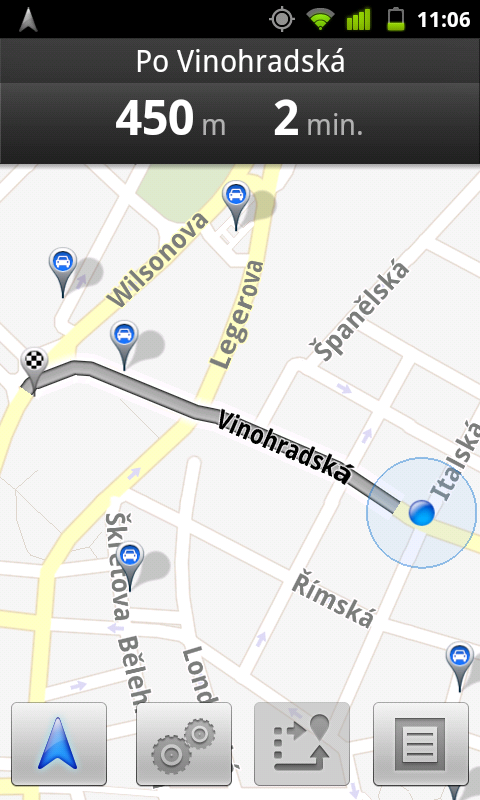 Google navigace v ČR