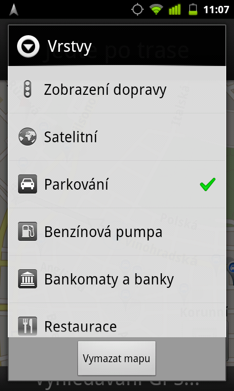 Google navigace v ČR